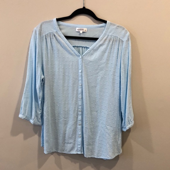 Swiss dot blouse / top - Picture 1 of 4